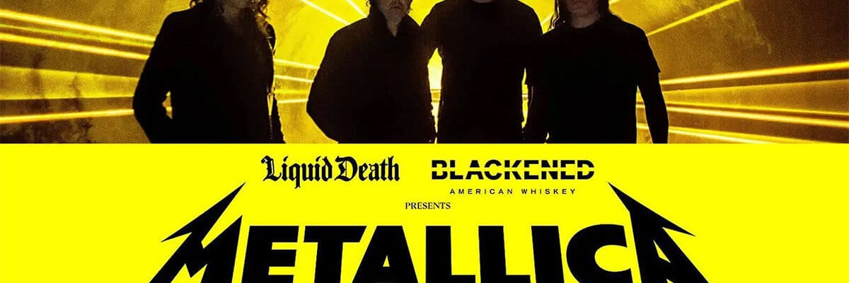 Metallica concert 2023 banner